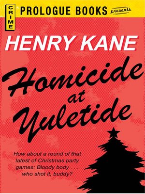 cover image of Homicide at Yuletide